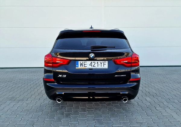 BMW X3 cena 126900 przebieg: 67000, rok produkcji 2019 z Oleszyce małe 781